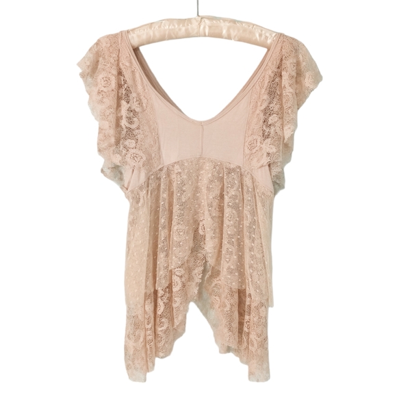 Free People Heatherton Lace Top | US S - Picture 3 of 8